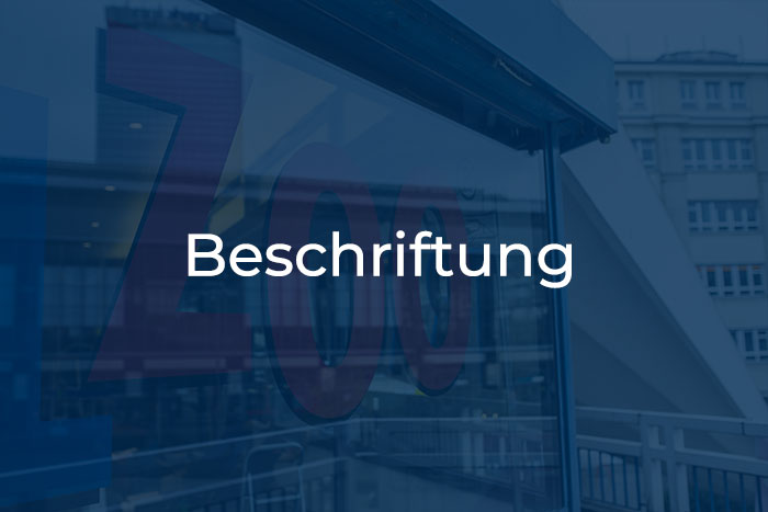 Fensterbeschriftung Frankfurt