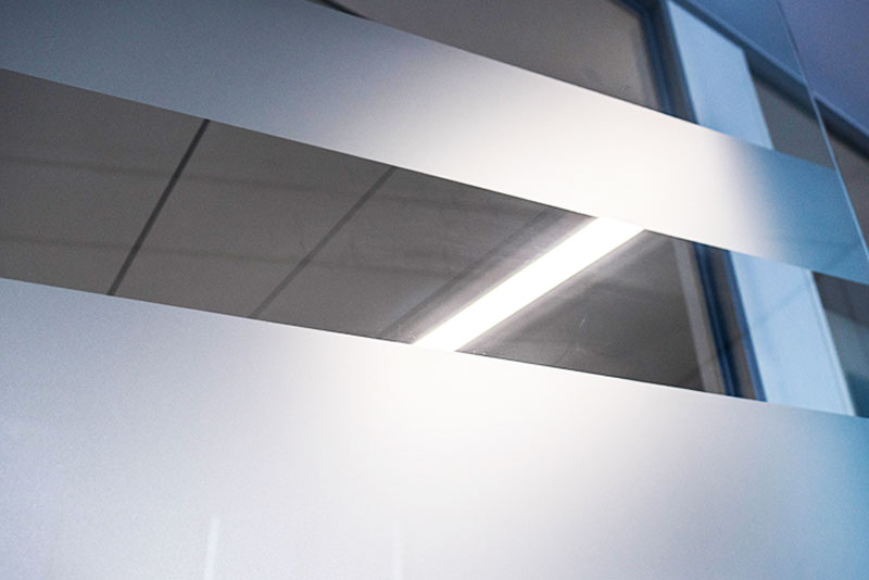 Milchglasfolie für Fensterscheiben